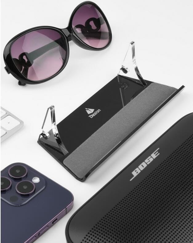 Coyktonty Speaker Stand Holder for Bose SoundLink Flex Mounted Transparent Show Stand Acrylic Display Shelf Support Cradle Bracket
