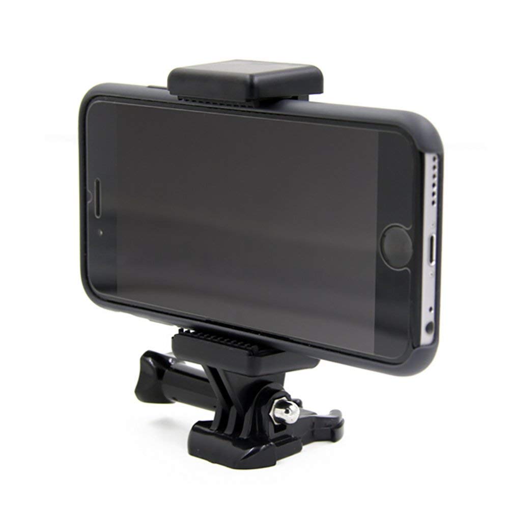 Octo Mount | Universal Smartphone Holder w/GoPro Style Mount Attachment for Any Cell Phone. Connect Your Phone to Any GoPro Mount. Compatible