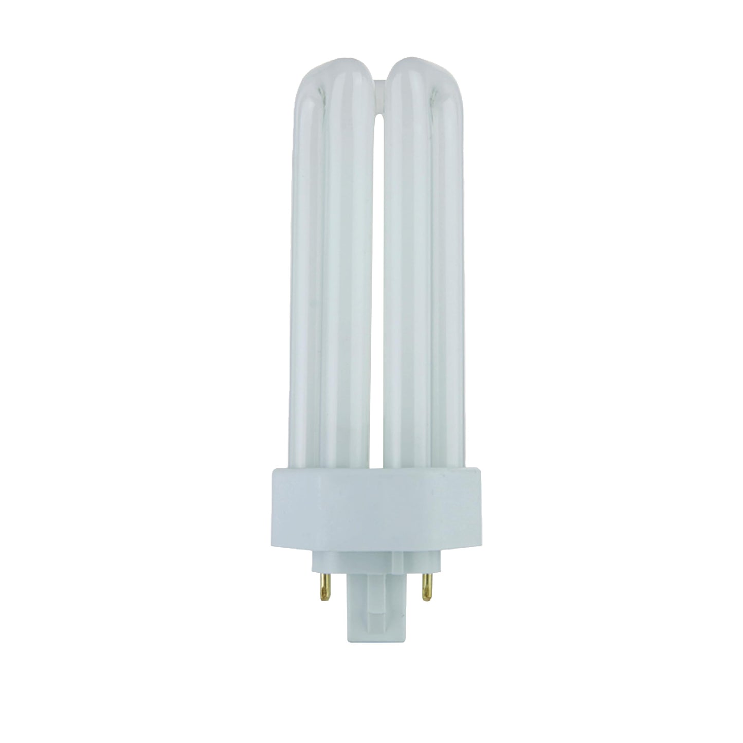 Sunlite CFL Plug-in PLT 4-Pin Triple Tube Light, 32 Watts, 4-Pin GX24q3 Base, 2400 Lumens, 3500K Neutral White, 10 Pack