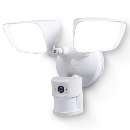 Geeni Lighthawk Smart Floodlight Camera - 3MP Ultra-HD Video, 1800 Lumens, Motion-Activated Security Light, Two-Way Audio, & Built-in Siren