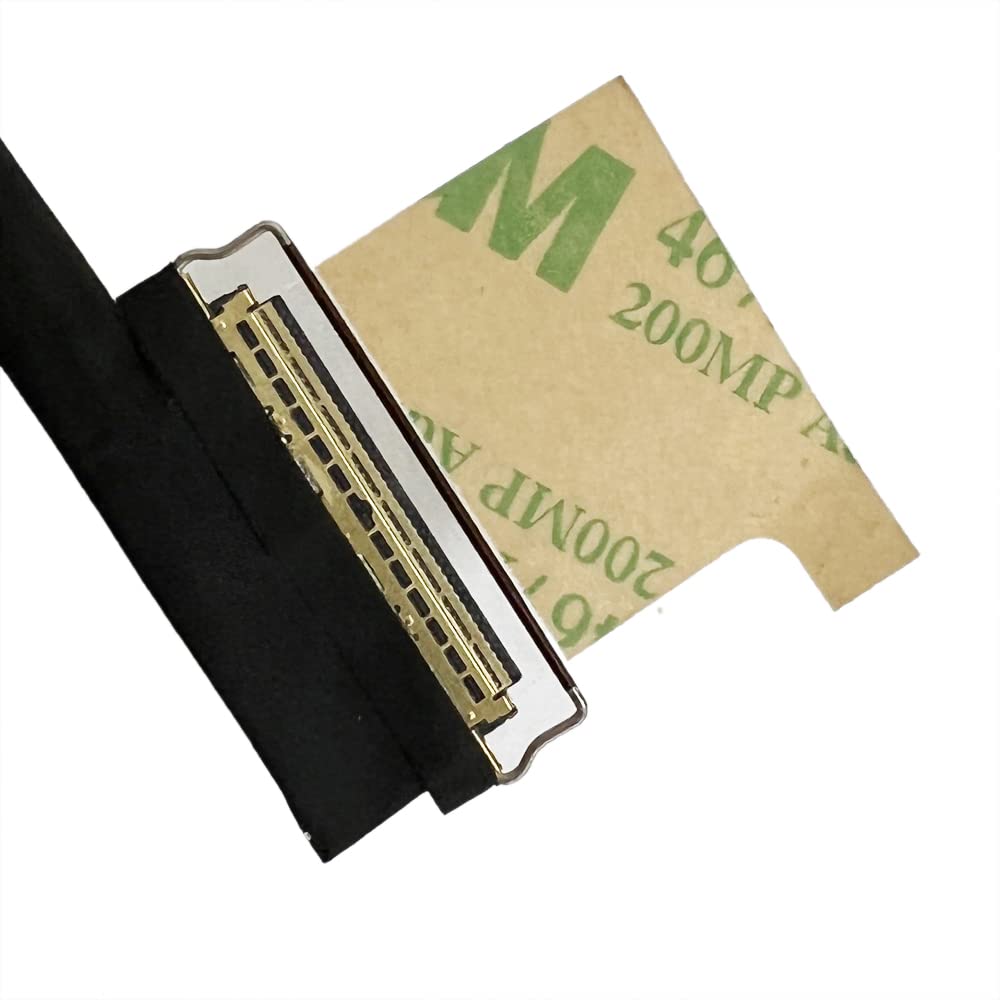 WQHD LCD EDP Video Screen Cable 40Pin Replacement for Lenovo Thinkpad X1 Carbon 6th Gen 20KG 20KH/Thinkpad X1 Carbon 5th 20HQ 20K3 20K4 20HR 01YR429