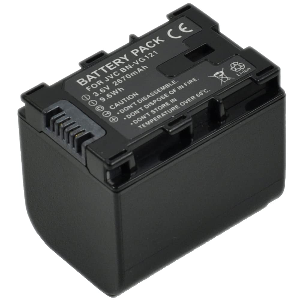 BTBAI Camcorder Battery for BN VG108u VG107u VG114u VG121u BNVG121 VG138u VG121 VG138 VG107e VG114e VG121e VG114 VG108e VG107 BNVG114 BNVG107