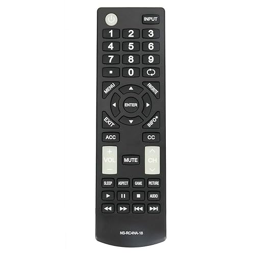 New Remote Control for Insignia TV NS-50D510NA19 NS-50D510MX19 NS50D510NA19 NS50D510MX19