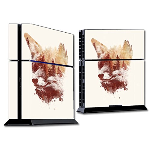 MightySkins Skin Compatible with Sony PS4 Console - Blind Fox | Protective, Durable, and Unique Vinyl Decal wrap Cover | Easy to Apply, Remove,