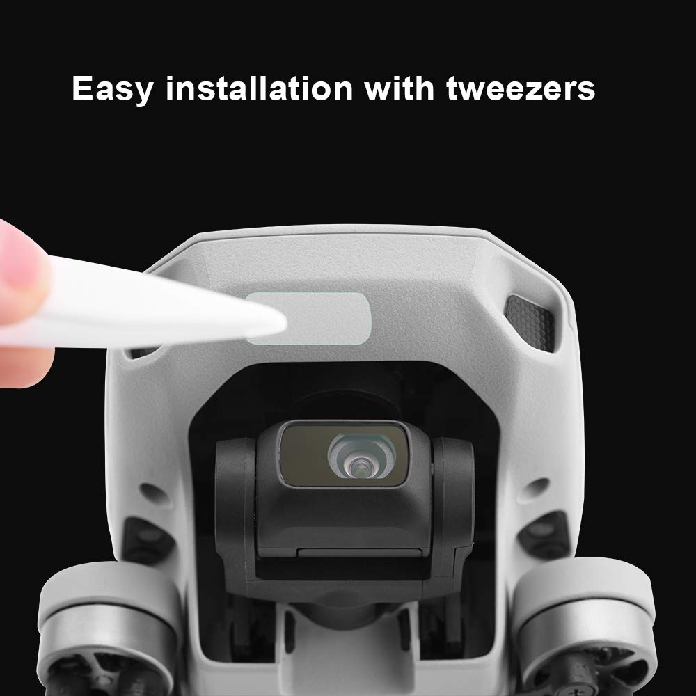 O'woda Mini 2 /Mini SE Gimbal Protector Kit: Camera Lens Cover Cap + Tempered Films (2 Sets) + Lens Hood Sunshade Gimbal Guard, 3-in-1 Lens Protection