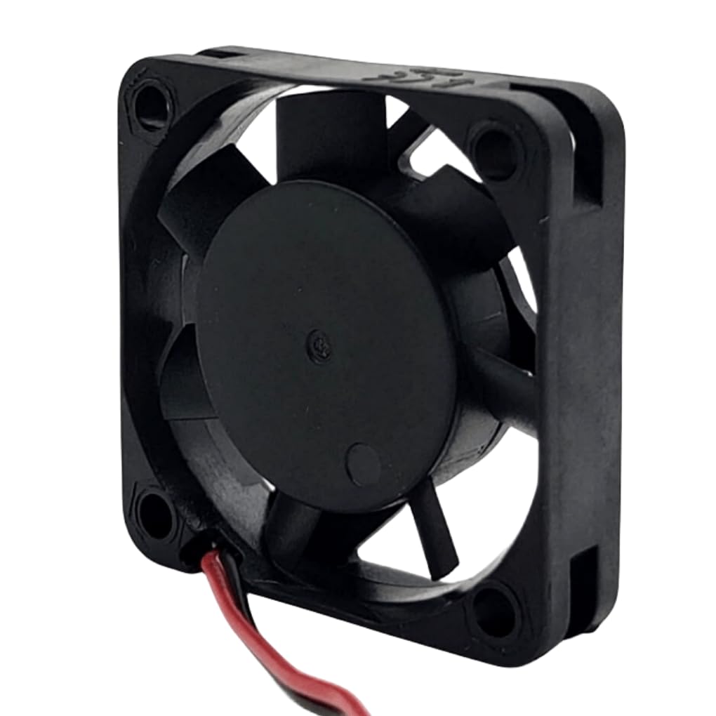 for MF40102VX-Q00U-A9D 24V 1.44W Fan - 4010 4CM 2-Wire Cooling Fan 40X40X10MM, Black
