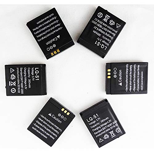 3 Pieces of LQ-S1 Battery for DZ09 Watch LQ-S1/AB-S1/RYX-NX9/ and Other Universal Batteries