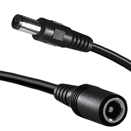 Dc Power Extension Cable,5.5mm x 2.1mm 12v Extension Cord 13FT Security Camera Cable DC Male to Female Extender Wire for CCTV IP Indoor Camera Dvr
