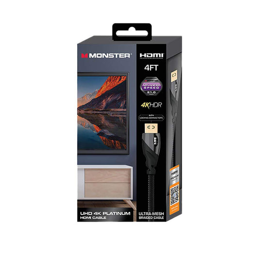 Monacor Platinum 21 GBPS,4FT HIGH Speed