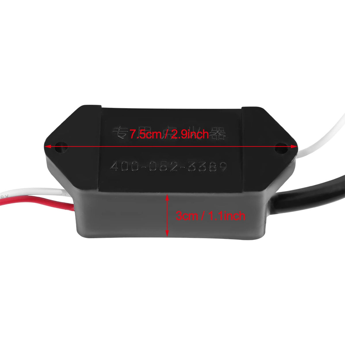 DC 3.6V/4.8V/6V/12V High Voltage Transformer 3kV-11kV Boost Step-up Inverter Generator Power Module Black