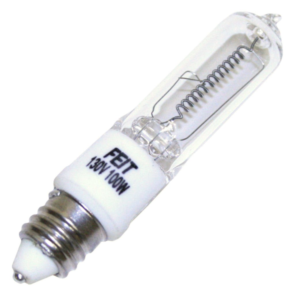 Feit Electric Q100/CL/MC 100-Watt Halogen T4 Bulb