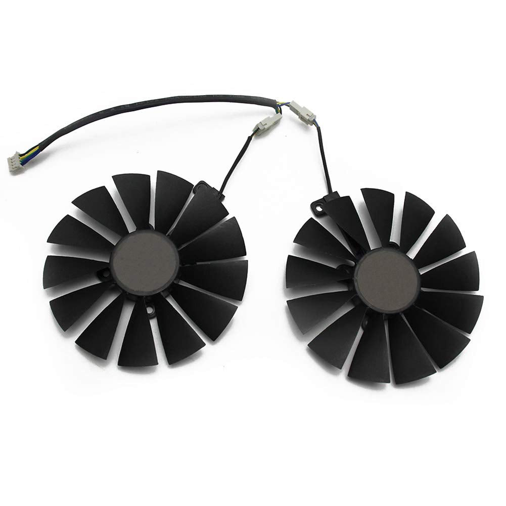 New 95MM PLD10010S12H Cooler Fan for ASUS ROG Strix Dual RX 470 570 for AMD RX470 RX570 Gaming Video Card Cooling Fan (2PCS)