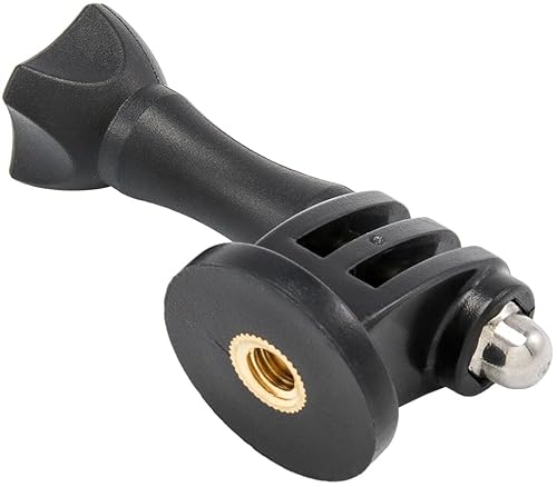ARKON Mounts GoPro HERO Mount Connection Adapter to Camera Pattern | 1/4-20 Mounting Bolt | Low-Profile Design | Reinforced Composite Construction |