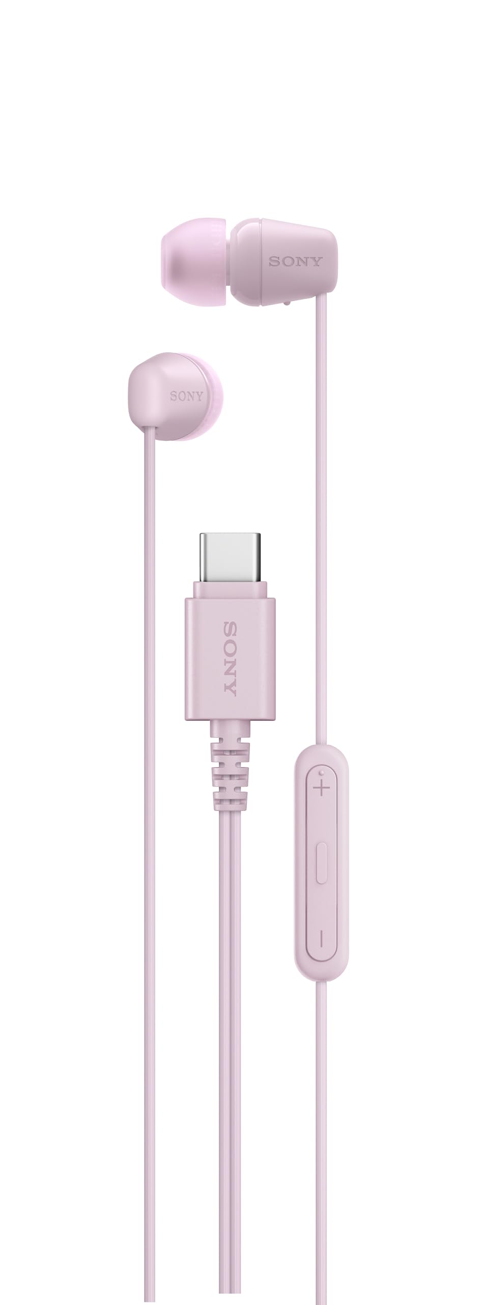 Sony IER-EX15C USB-C Plug, Wired in-Ear Headphones for iPhone and Android Phones, with Built-in Multi-Function Button, Volume and Mic Control