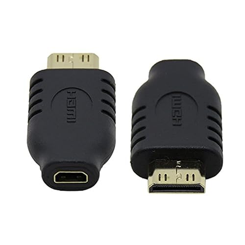 JSER Type D Micro HDMI Socket Female to Type-C Mini HDMI 1.4 Male Convertor Adapter Support 4K 60hz