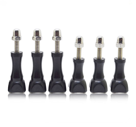 YonGoo Thumbscrews 3pcs Long Thumbscrews and 3pc Short Thumbscrews Compatible with GoPro Hero 11 10 9 8 7 6 5 4 Session 3+ 3 2, Fusion, Xiaomi Yi DJI