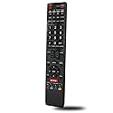 Replaced Remote Control Compatible for Sharp LC-60LE755U LC-60LE640U LC-46LE832U LC60LE820 LC-46LE835 LC-40LE830U AQUOS LED LCD HD TV with Netflix 3D