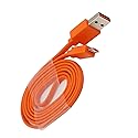 Alitutumao Upgrade Flat Replacement USB Charging Cable Compatible with JBL Flip 4 Flip 3 Flip 2 Charge 2 Charge 3 Pulse 2 Pulse 3 Clip 2 Wireless