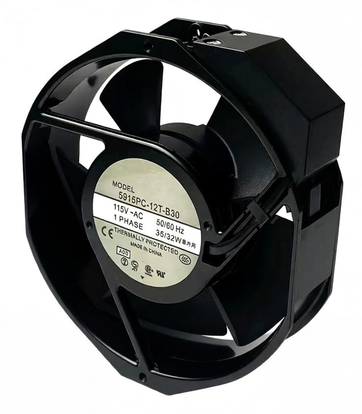 5915PC-12T-B30 for NMB-MAT 5915PC-12T-B30-A00 115VAC 35/32W 172×150×38mm Cooling Fan from (CA, Ontario Warehouse Distribution)