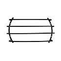 Goldwood 10" Woofer Protection Grille Steel Speaker Bar Grill Black (BAR-10B)