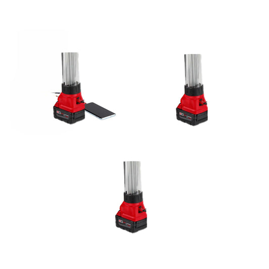 2363-20 Compatible with Milwaukee 18V USB Charging Led Lantern/Flood Light (Tool Only)