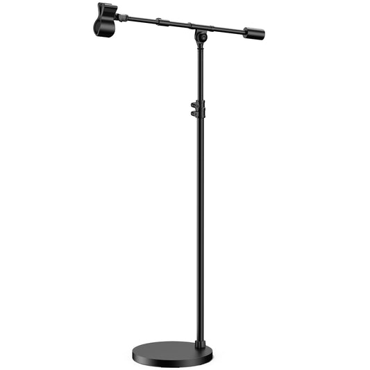 InnoGear Mic Stand, Max Height 82.28" Microphone Stand Floor Detachable Boom Mic Arm Stands with Weighted Base for Blue Yeti HyperX QuadCast Shure