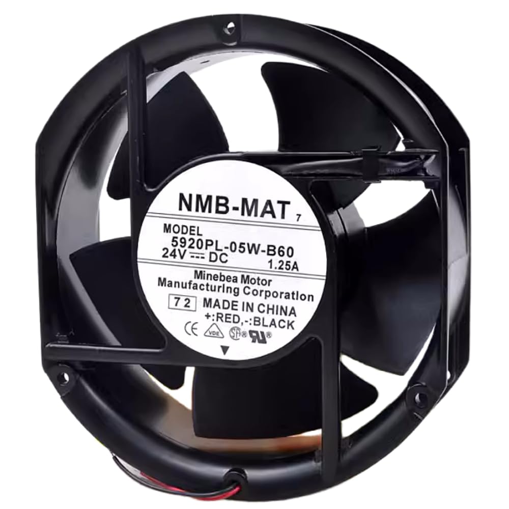 for 5920PL-05W-B60 24V 1.25A 17CM 17251 2-Wire Cooling Fan