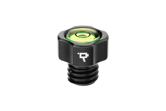 Wooden Camera Bubble Level for Leveling Equipment, with Anti-Twist Locating Pin, and 3/8"-16 Mounting Screw for Attaching to Camera, Cage, Tripod or