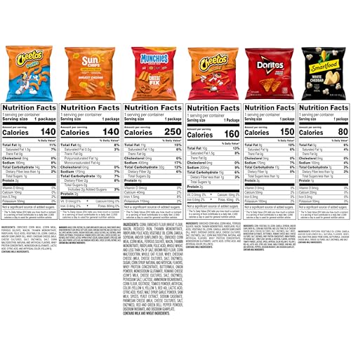 Frito-Lay Cheesy Mix Variety Pack (Pack of 21)