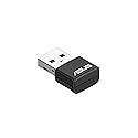 ASUS AX1800 Dual-Band AX1800 WiFi 6 Nano USB Adapter, Plug and Play, WPA3 Network Security, 5GHz Frequency Band, Compatible with Windows® 10 & 11, TAA