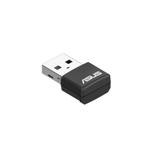 ASUS AX1800 Dual-Band AX1800 WiFi 6 Nano USB Adapter, Plug and Play, WPA3 Network Security, 5GHz Frequency Band, Compatible with Windows® 10 & 11, TAA