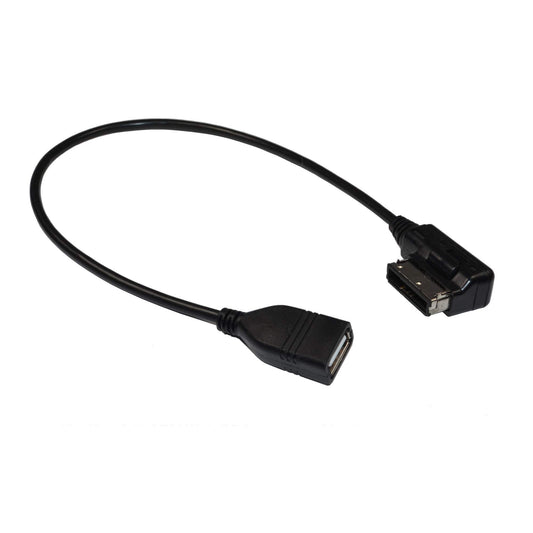 HQRP MDI AMI/MMI/USB Cable Adapter Compatible with Volkswagen Amarok, Beetle, EOS, Golf, Jetta, Multivan, Passat, Polo, Scirocco, Touran, Tiguan