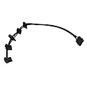 AYA 16-Inch 4-Pin IDE Molex to 5 SATA Power Cable 18AWG