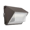 kadision LED Wall Pack with Dusk-to-Dawn Photocell, 60W 7800lm 5000K 100-277V IP65 Waterproof Outdoor Wall Light Fixture, 150-200W HPS/MH Replacement