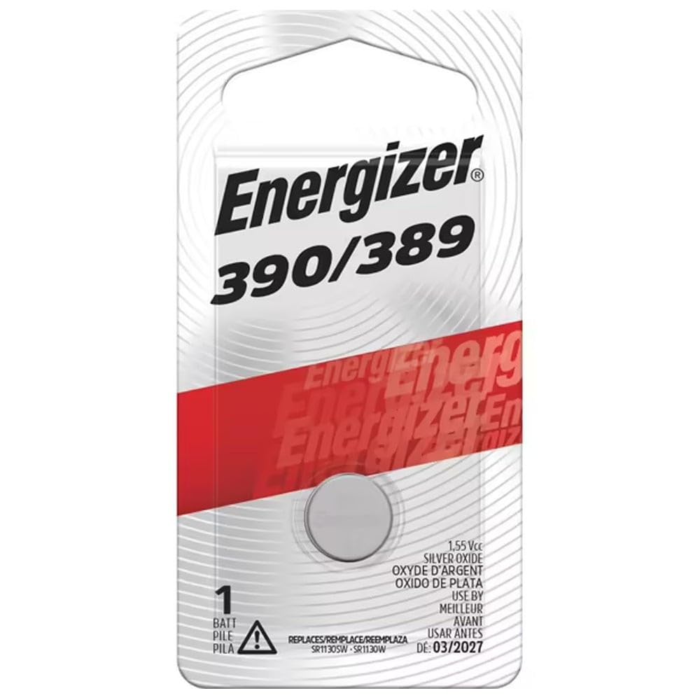 Energizer 389BPZ Zero Mercury Battery, 1 Count (Pack of 1)