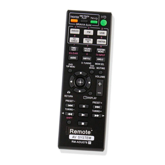 New - RM-ADU078 AV Remote Control for Sony Home Theater DAV-TZ710 HBD-DZ170