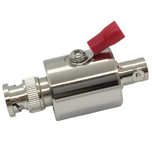RFiotasy Lightning Arrester BNC Lightning Protection Device Male to Female DC-3GHz for Communication, Monitoring Equipment, Ethernet Signal Surge