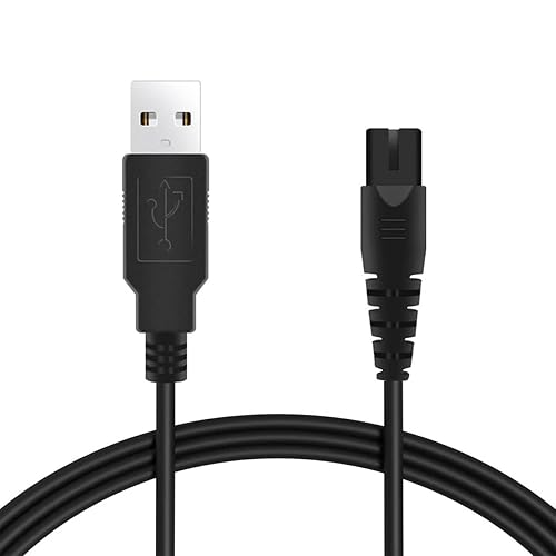 USB Charging Cable for Water Flosser, Portable Cordless Oral Irrigator Replacement Cable, Compatible with Nicwell Fairywill Aquasonic Nicefeel