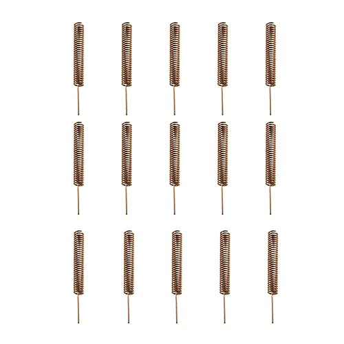Binzzo 36mm Lenght Coil Spring Antenna Provide Bigger Bending Angle Proper Solid Hollow Inside Easy Pass Shock Absorption Data Transmission 433 MHz