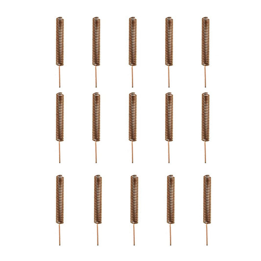 Binzzo 36mm Lenght Coil Spring Antenna Provide Bigger Bending Angle Proper Solid Hollow Inside Easy Pass Shock Absorption Data Transmission 433 MHz