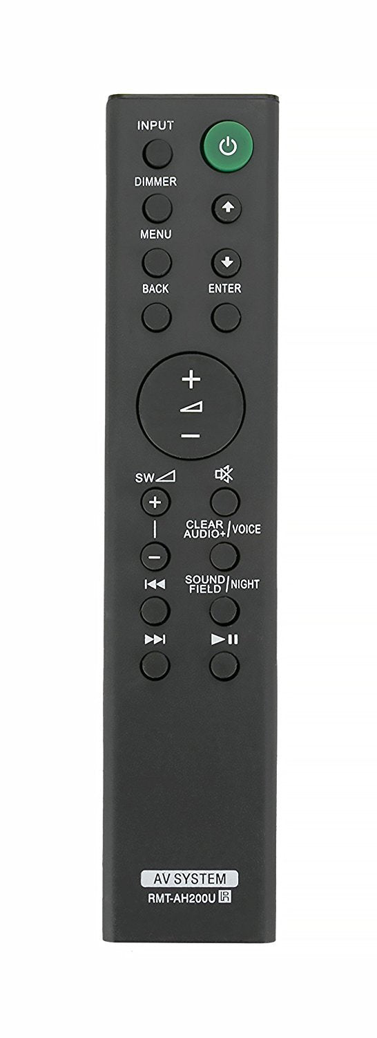 New Replaced Sony RMT-AH200U Sound Bar Remote Control for Sony HT-CT390 SA-CT390 SA-WRT3 SA-WCT390 HT-RT3 HT-RT40 HT-RT3 HT-RT4