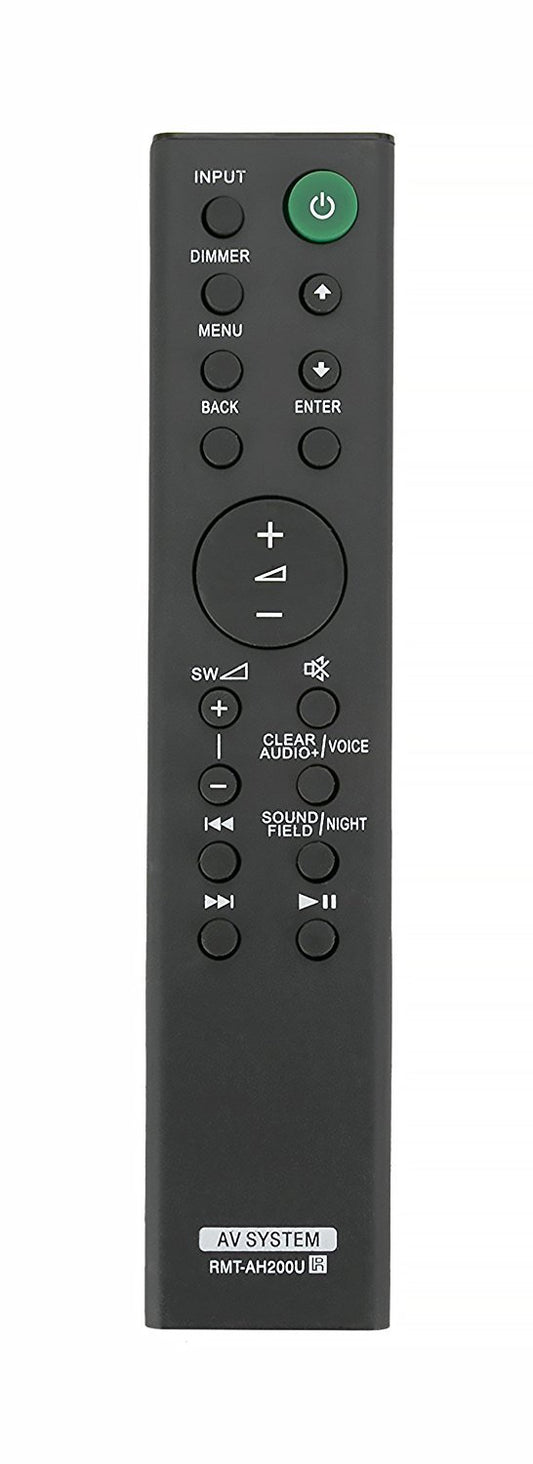 New Replaced Sony RMT-AH200U Sound Bar Remote Control for Sony HT-CT390 SA-CT390 SA-WRT3 SA-WCT390 HT-RT3 HT-RT40 HT-RT3 HT-RT4