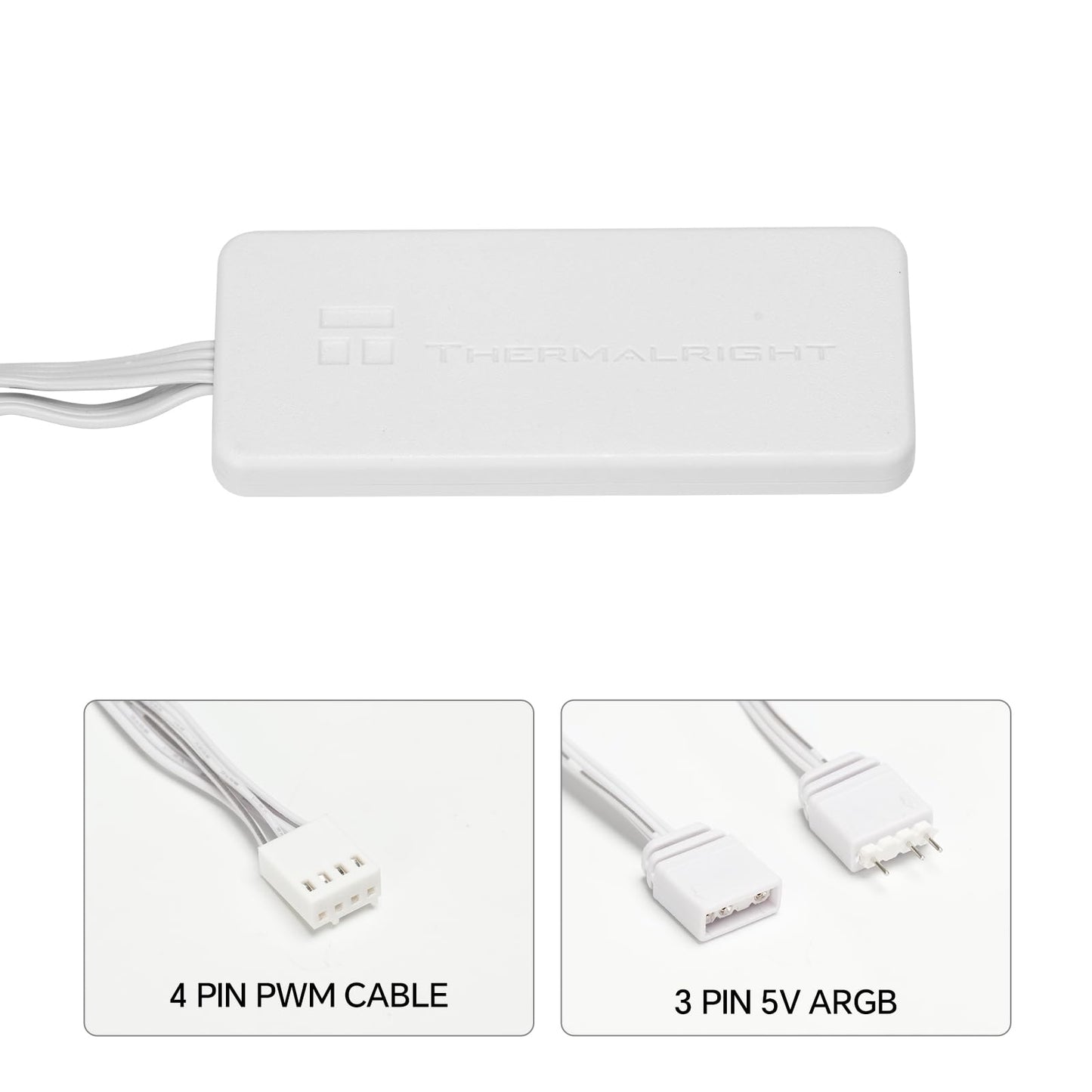 Thermalright TL-M12Q Modular Fan Connectors, Cable Adapters (White)