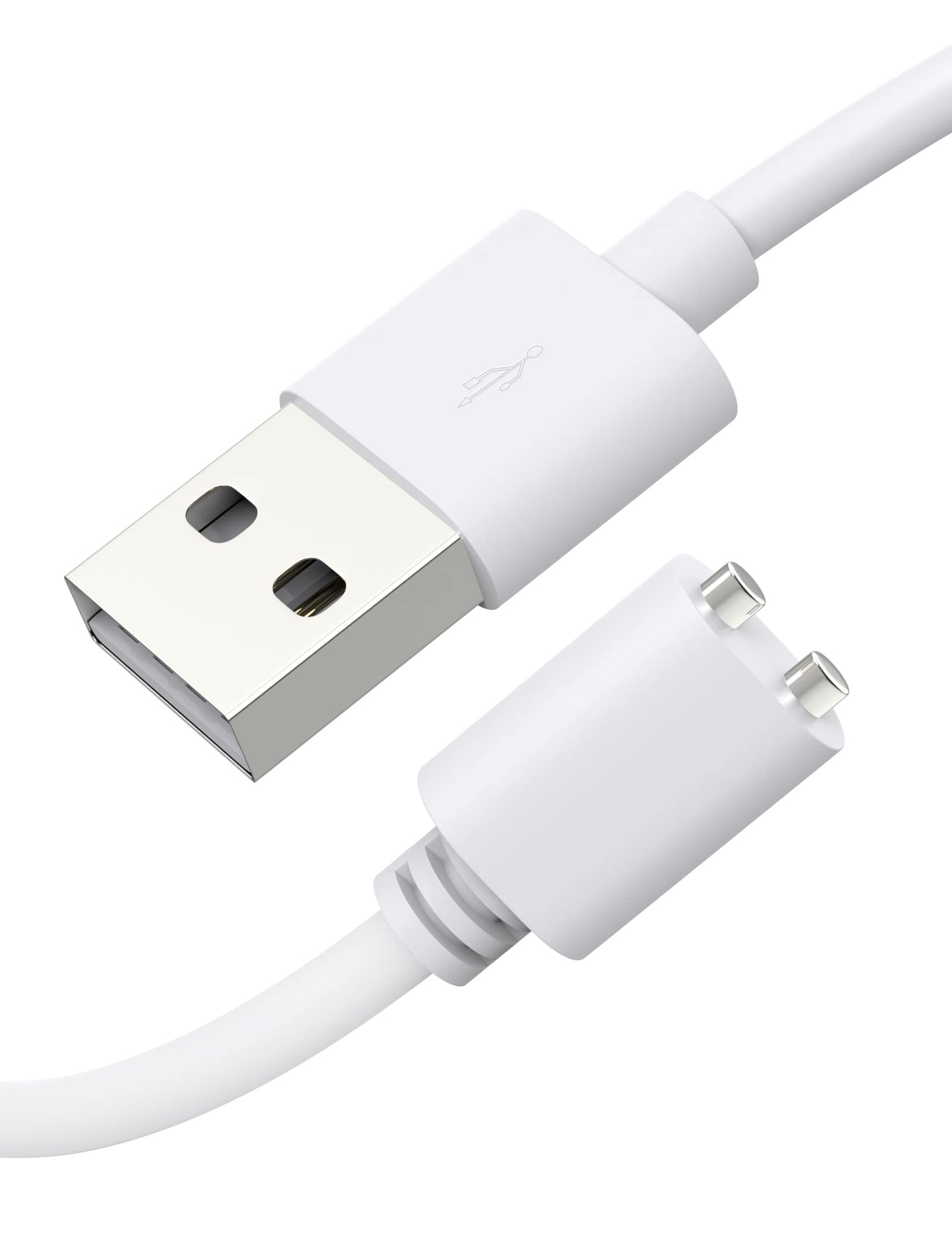 Bicmice 2.6Ft Magnetic USB DC Charger Cable Wireless Replacement Charging Cord-(5mm/0.2in)