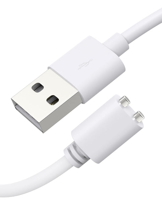 Bicmice 2.6Ft Magnetic USB DC Charger Cable Wireless Replacement Charging Cord-(5mm/0.2in)