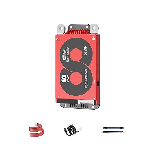 DALY BMS 10S 36V 100A Li-ion Battery Protection Module PCB Protection Board with Balance Leads Wires BMS for 18650 Battery Pack 36V(Standard BMS,100A)