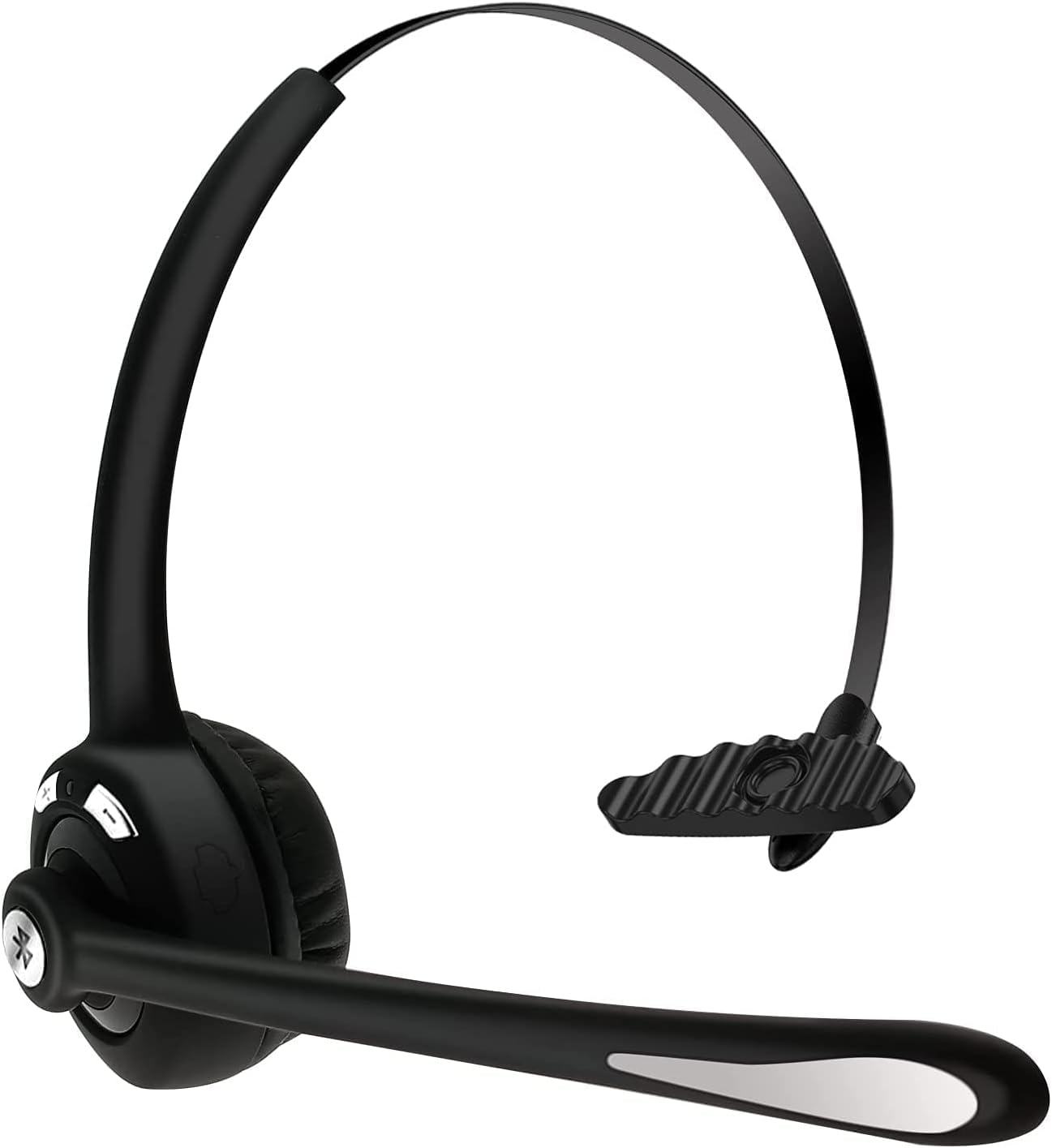 RAOPINGX Trucker Bluetooth Headset with Microphone, Wireless Headphone with Microphone, Wireless Cell Phone Headset On Ear Design for Home Office…