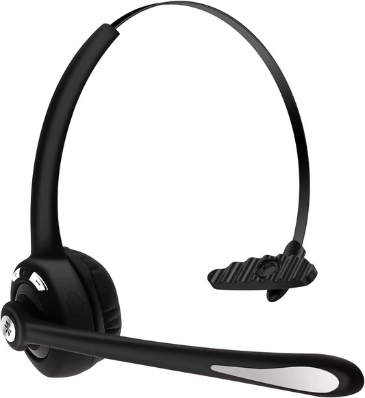 RAOPINGX Trucker Bluetooth Headset with Microphone, Wireless Headphone with Microphone, Wireless Cell Phone Headset On Ear Design for Home Office…