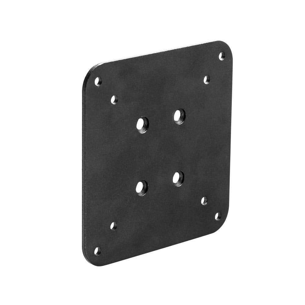 ARKON Mounts Square VESA 75 / VESA 100 Adapter Plate Industrial-Strength Aluminum VESA-Compatible Devices 4-Hole AMPS Compatible for TVs, Monitors,