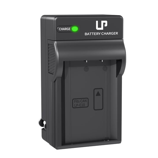 LP LP-E10 Battery Charger, Charger Compatible with Canon EOS Rebel T7, T6, T5, T3, T100, 4000D, 3000D, 2000D, 1500D, 1300D, 1200D, 1100D & More (NOT